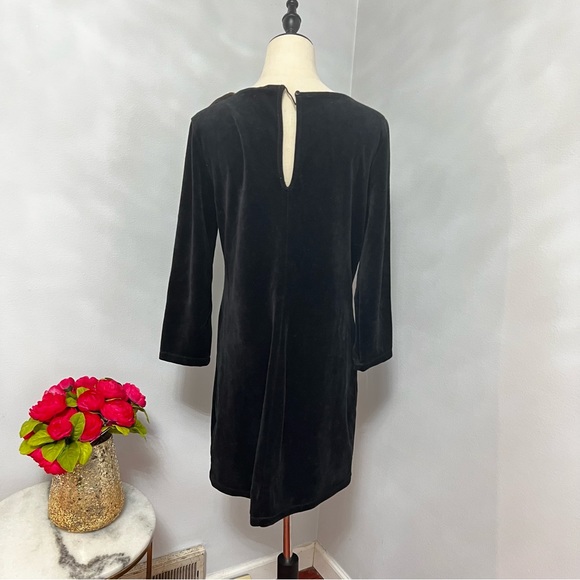 Sanctuary Women’s Velvet Patterned 3/4 Sleeves Mini Dress -New With Tag -Reemoly - Picture 5 of 12